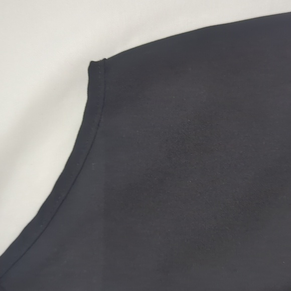 Abercrombie & Fitch Sleeveless Spaghetti Strap Top, Color Black Size L - Picture 7 of 14